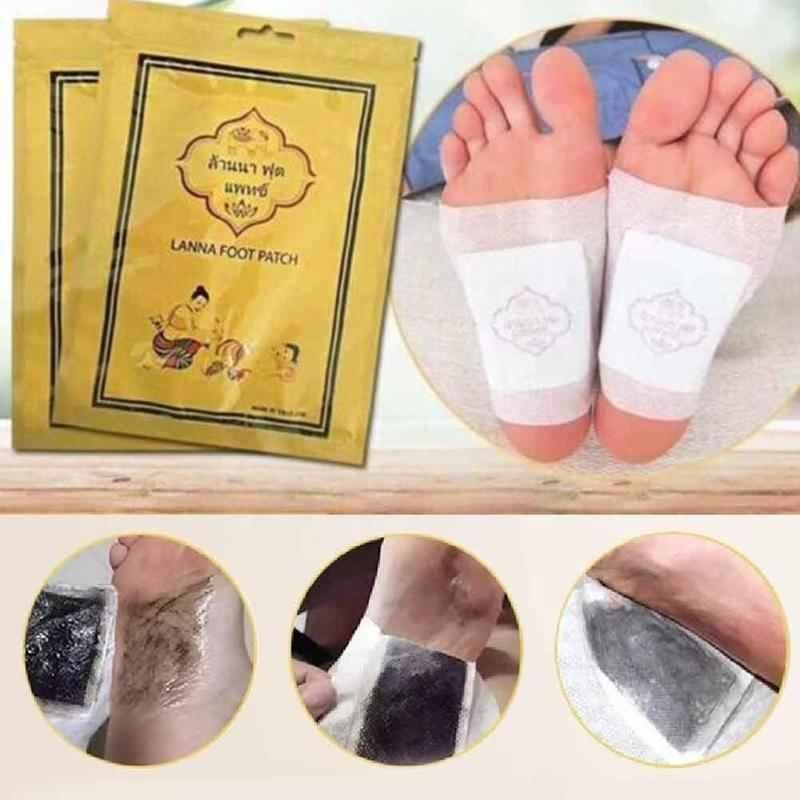 Lanna Patch Herbal Natural Detox Pads