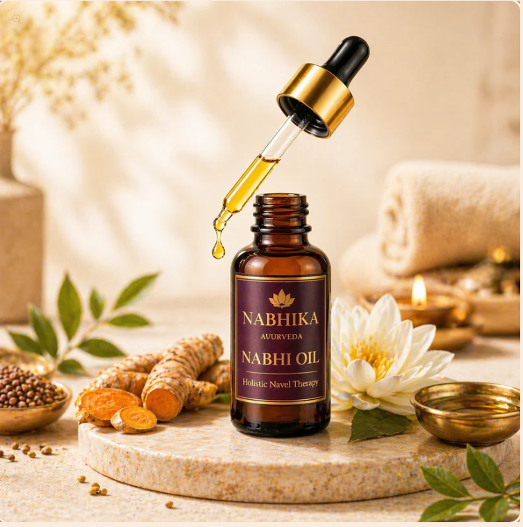 🌿💧 NABHIKA AYURVEDA NABHI OIL 💧🌿 ( BUY 1 GET 1 FREE )