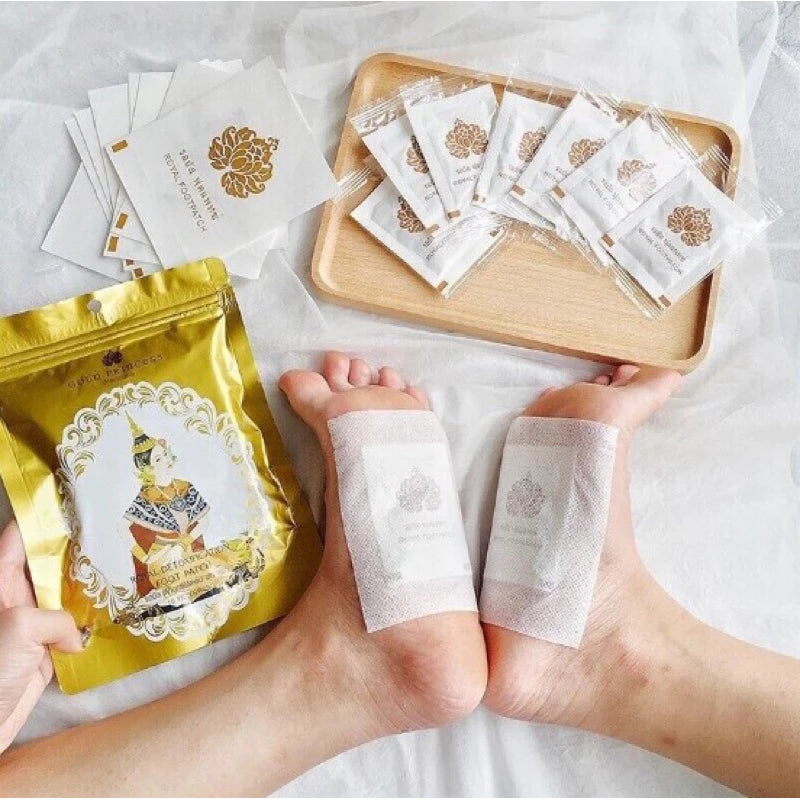 Thailand Golden Princess Foot Detox Patches (pack of 10)