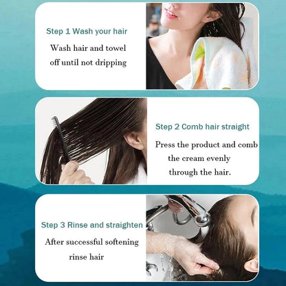 Japanese Keratin Hair Straightening Cream ( BUY 1 GET 1 FREE )